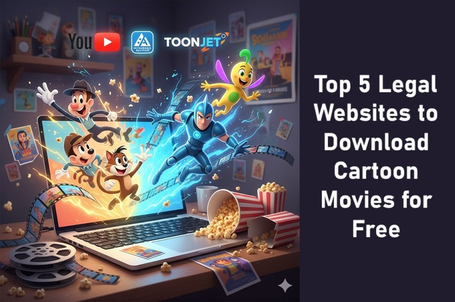Top 5 Legal Websites to Download Cartoon Movies for Free