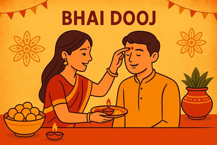 Bhai Dooj 2025: Date, Timings, Significance, and 50+ Heartfelt Wishes & Captions