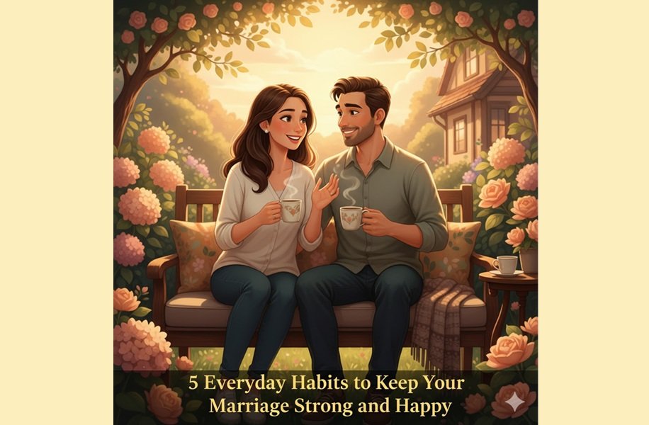 5 Everyday Habits to Keep Your Marriage Strong and Happy