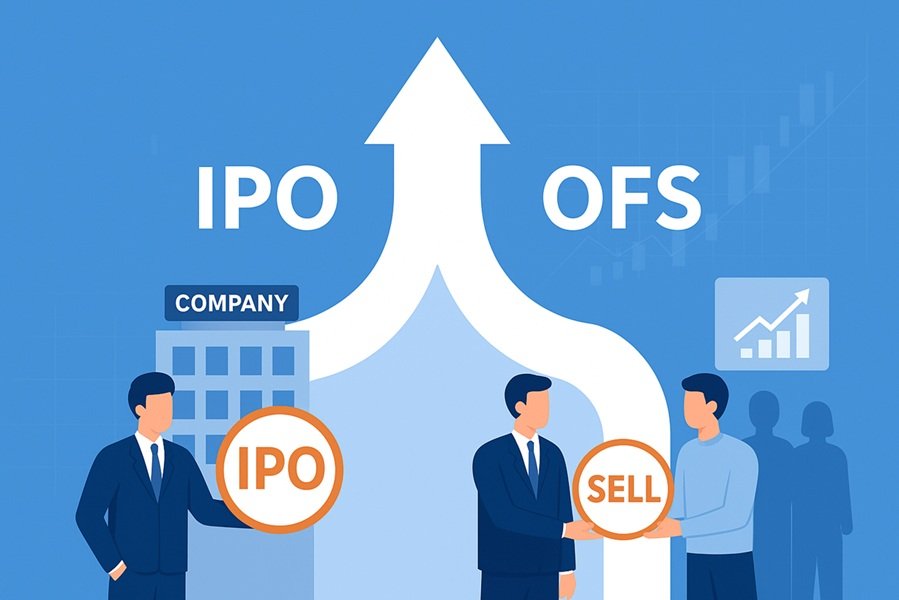 Difference Between IPO and OFS: Meaning, Process, and Key Differences